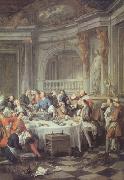 The Oyster Lunch (nn03) Francois de Troy